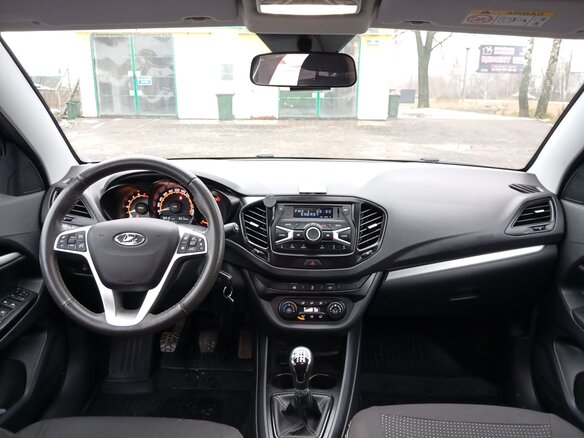 2021 Lada (ВАЗ) Vesta I, синий, 1150000 рублей - вид 7