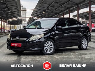 2008 Toyota Corolla X (E140, E150), чёрный, 859900 рублей, вид 1