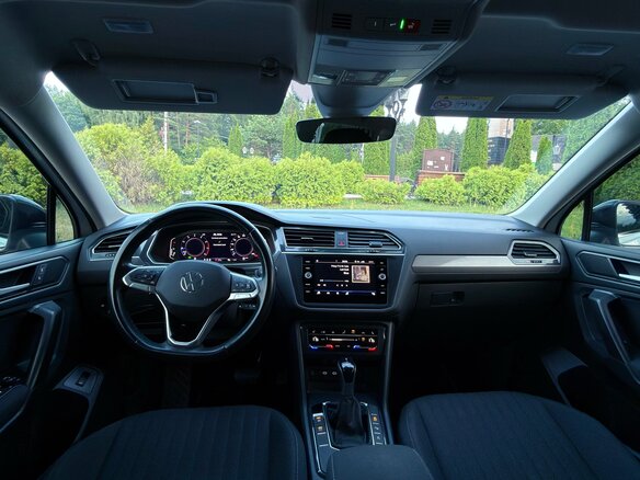 2022 Volkswagen Tiguan Allspace II Рестайлинг, белый - вид 21