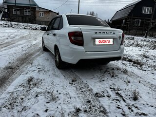 2018 Lada (ВАЗ) Granta I Рестайлинг, белый, 450000 рублей, вид 3