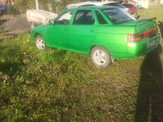 2006 Lada (ВАЗ) 2110, зелёный, 170000 рублей, вид 4
