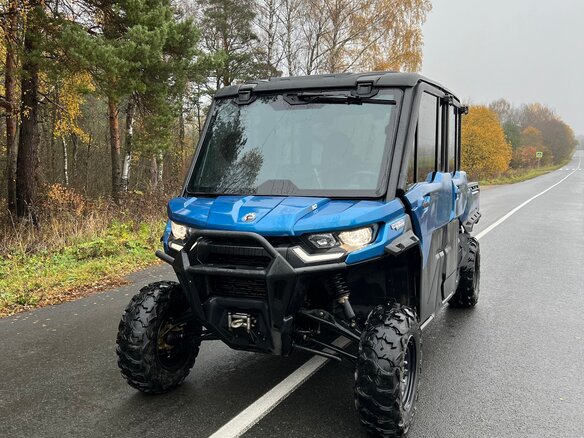 2023 BRP Can-Am Defender Max, синий, 3000000 рублей - вид 1
