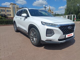 2018 Hyundai Santa Fe IV, белый, 2980000 рублей, вид 1