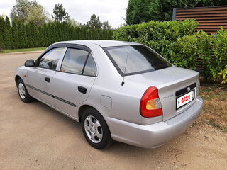 2005 Hyundai Accent ТагАЗ II, серебристый, 388000 рублей, вид 5