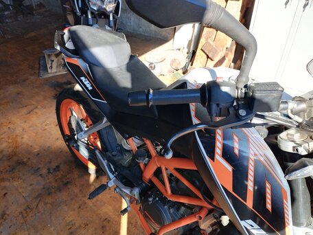 2014 KTM 390 Duke, оранжевый, 320000 рублей, вид 5
