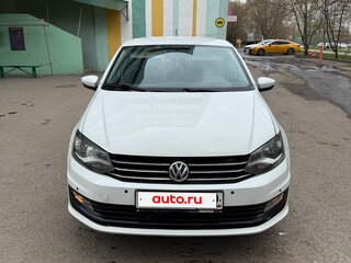 2019 Volkswagen Polo V Рестайлинг, белый, 785000 рублей, вид 1