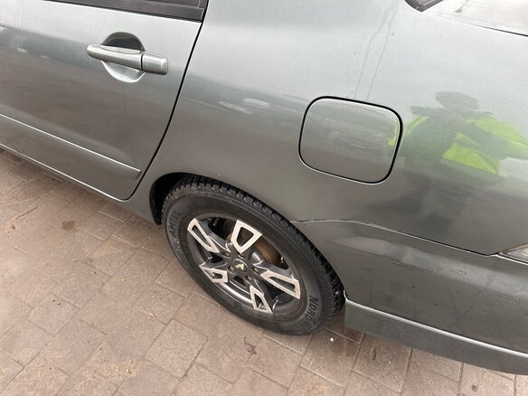 2005 Mitsubishi Lancer IX Рестайлинг, серый, 320000 рублей - вид 4