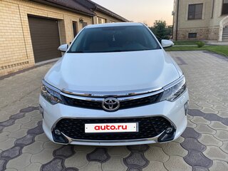 2017 Toyota Camry VII (XV50) Рестайлинг 2, белый, 2300000 рублей, вид 1