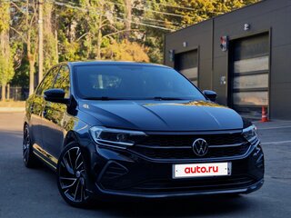 2021 Volkswagen Polo VI, чёрный, 1980000 рублей, вид 1