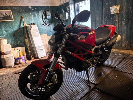 2009 Ducati Monster 696, красный, 380000 рублей, вид 5