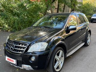2009 Mercedes-Benz M-Класс 320 II (W164) Рестайлинг, чёрный, 1500000 рублей, вид 1