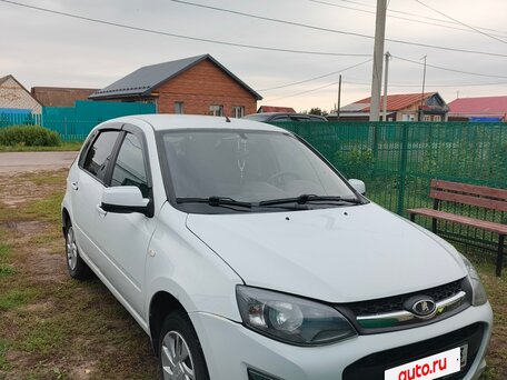 2013 Lada (ВАЗ) Kalina II, белый, 455000 рублей, вид 3