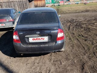2008 Lada (ВАЗ) Kalina I, синий, 210000 рублей, вид 2