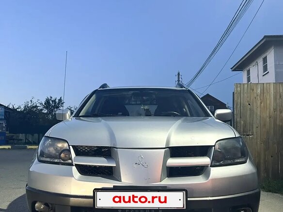 2003 Mitsubishi Outlander I, серебристый, 415000 рублей - вид 2