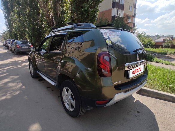 2015 Renault Duster I Рестайлинг, зелёный, 1250000 рублей - вид 2