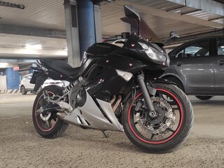 2011 Kawasaki ER-4F (Ninja 400R), чёрный, 360000 рублей, вид 1