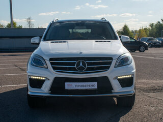 2012 Mercedes-Benz M-Класс AMG 63 AMG III (W166), белый, 3000000 рублей, вид 2