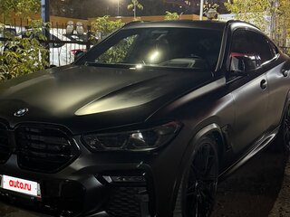 2022 BMW X6 40i III (G06), чёрный, 9690000 рублей, вид 1