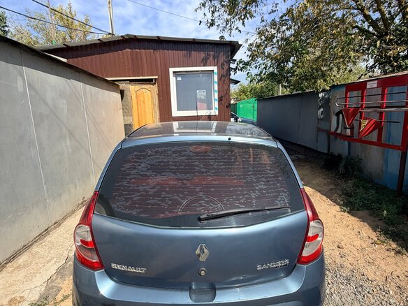 2012 Renault Sandero I, синий, 470000 рублей - вид 2