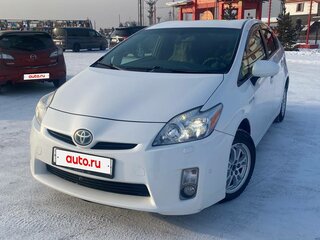 2009 Toyota Prius III (XW30), белый, 1190000 рублей, вид 1