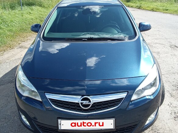2011 Opel Astra J, синий, 800000 рублей - вид 1