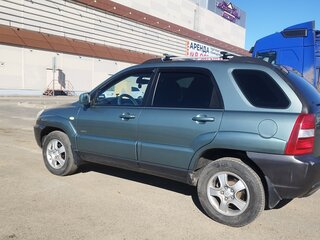 2006 Kia Sportage II, зелёный, 599000 рублей, вид 4
