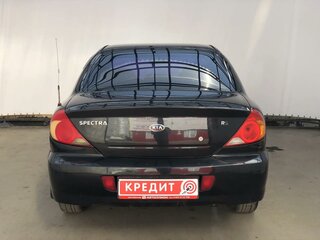 2007 Kia Spectra I Рестайлинг 2, чёрный, 219900 рублей, вид 4