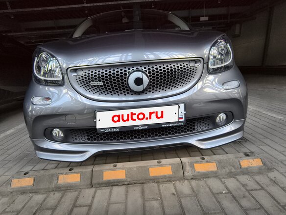 2017 Smart Forfour Brabus II, серый, 2000000 рублей - вид 14