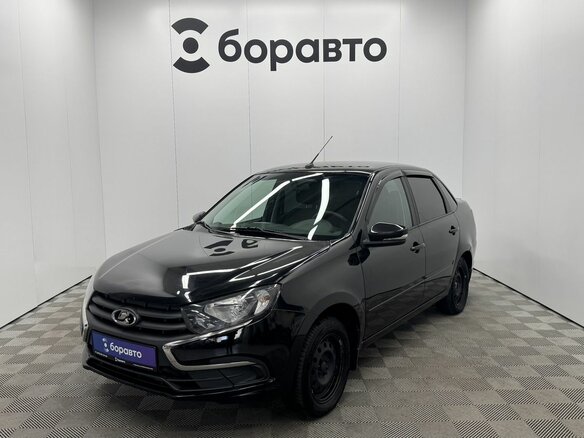 2024 Lada (ВАЗ) Granta I Рестайлинг, чёрный, 720000 рублей - вид 1