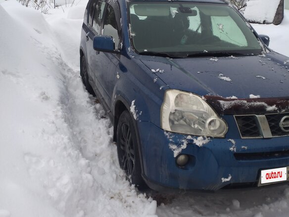 2008 Nissan X-Trail II, синий - вид 17