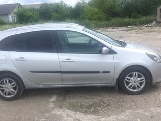 2008 Renault Clio III, серебристый, 450000 рублей, вид 3