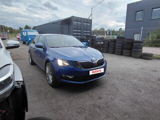 2019 Skoda Octavia III (A7) Рестайлинг, синий, 850000 рублей, вид 3