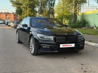 2016 BMW 7 серии Long 740Ld xDrive VI (G11/G12), чёрный, 3350000 рублей, вид 4