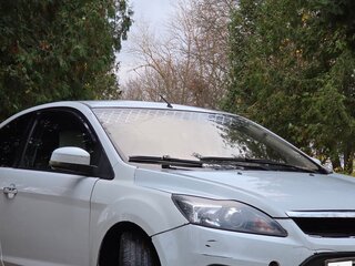 2008 Ford Focus II Рестайлинг, белый, 350000 рублей, вид 3