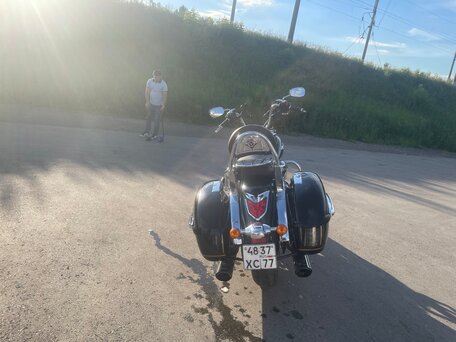 2009 Kawasaki VN1700 Vulcan, чёрный, 780000 рублей, вид 3