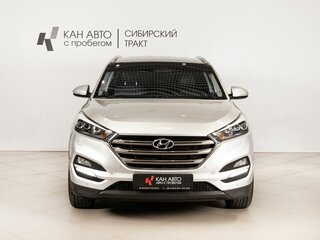 2017 Hyundai Tucson III, серебристый, 1549600 рублей, вид 2