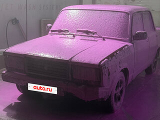 2004 Lada (ВАЗ) 2107, пурпурный, 110000 рублей, вид 3