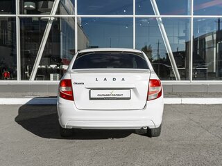 2018 Lada (ВАЗ) Granta I Рестайлинг, белый, 449000 рублей, вид 4