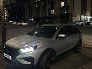 2023 Lada (ВАЗ) Vesta SW I Рестайлинг (NG), серебристый, 1330000 рублей, вид 4
