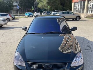 2008 Lada (ВАЗ) Priora I, чёрный, 260000 рублей, вид 1