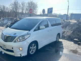 2010 Toyota Alphard II, белый, 1629000 рублей, вид 1