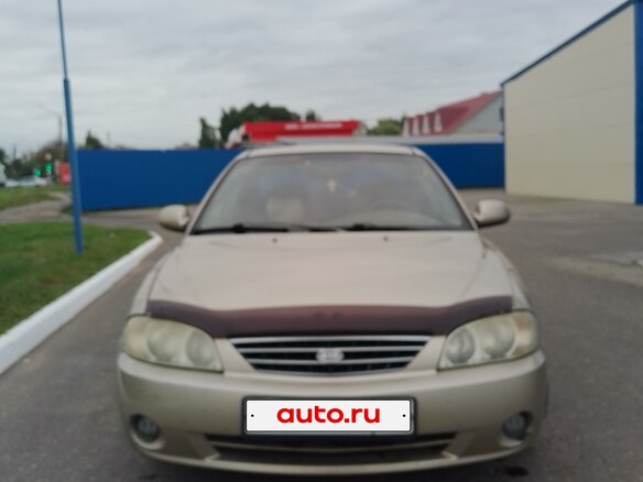 2007 Kia Spectra I Рестайлинг 2, бежевый - вид 1