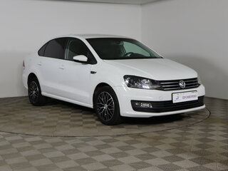 2018 Volkswagen Polo V Рестайлинг, белый, 999990 рублей, вид 2