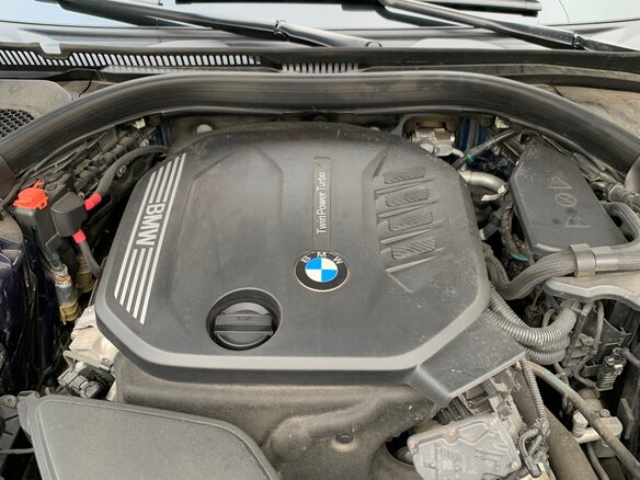 2020 BMW 5 серии 520d xDrive VII (G30/G31/G38), синий, 5200000 рублей - вид 14