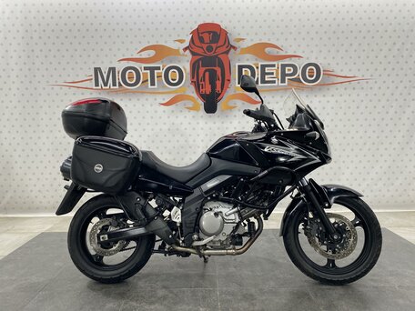 2010 Suzuki V-Strom DL 650, чёрный, 489000 рублей, вид 1