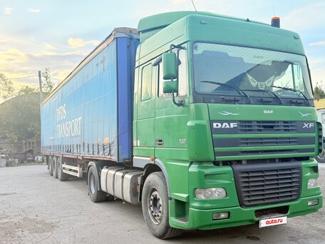 2004 DAF XF 95, зелёный, 999999 рублей, вид 2