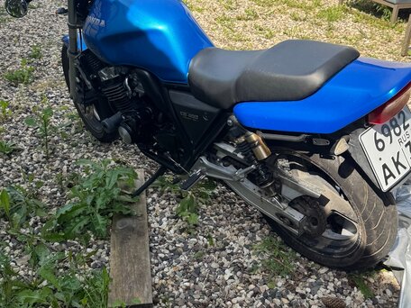 1996 Honda CB 400 Super Four, синий, 230000 рублей, вид 1