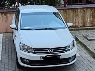 2019 Volkswagen Polo V Рестайлинг, белый, 1700000 рублей, вид 3