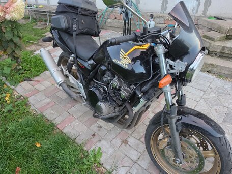2002 Honda CB 400 Super Four, чёрный, 300000 рублей, вид 2