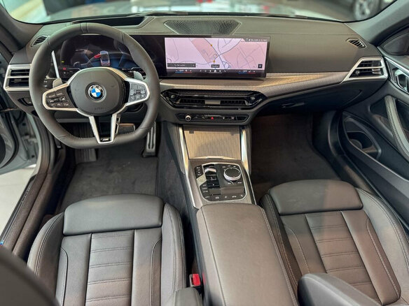 2025 BMW 4 серии 420i G22, G23, G26 Рестайлинг, серый, 10700000 рублей - вид 3